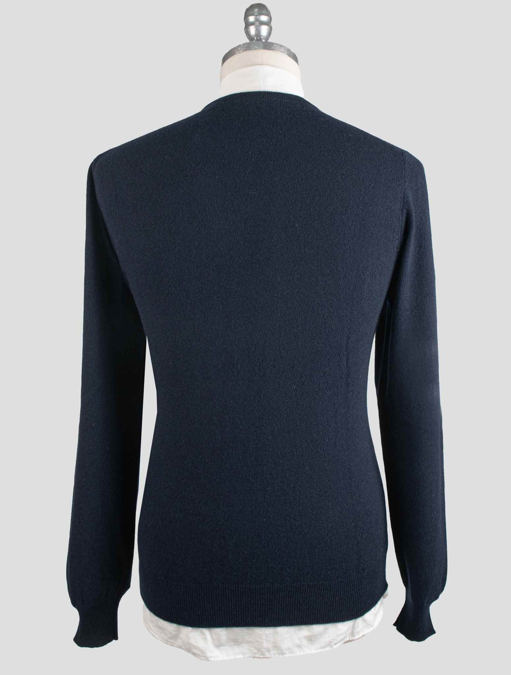 Gran Sasso Dark Blue Cashmere Sweater Crewneck