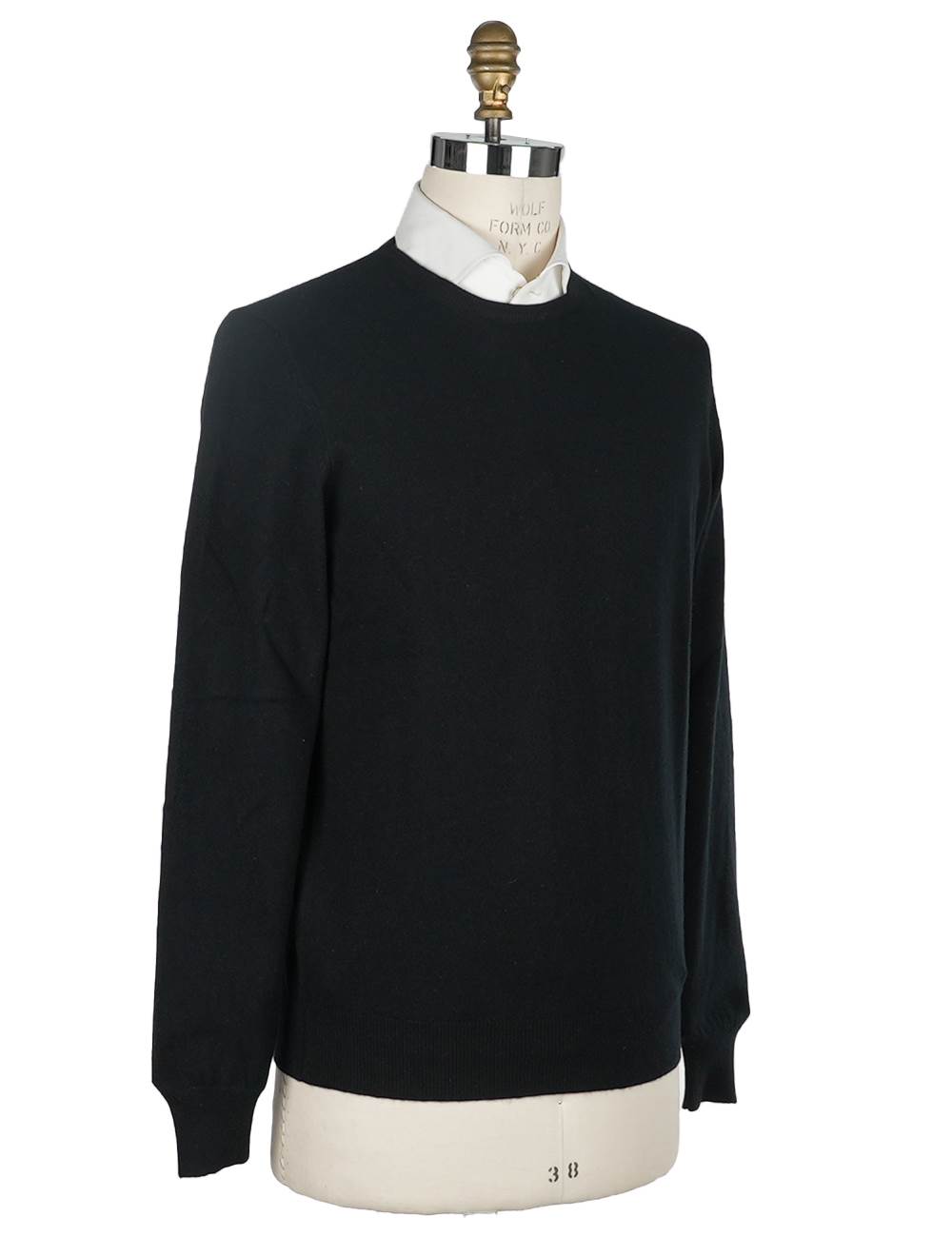 Gran Sasso GranSasso Black Cashmere Sweater Crewneck Black 001