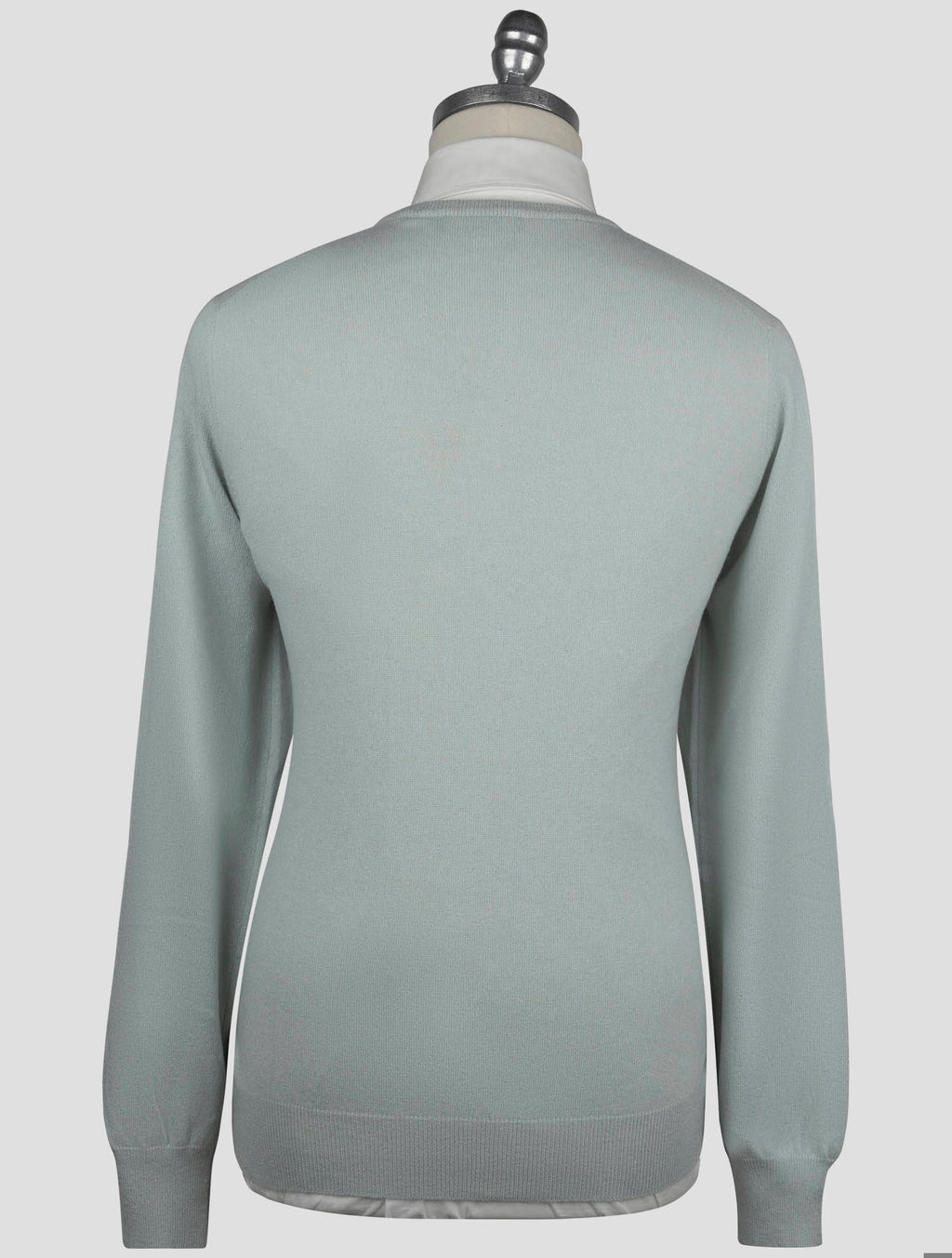 Gran Sasso Light Green Cashmere Sweater Crewneck