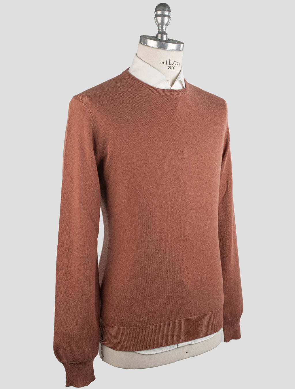 Gran Sasso Gran Sasso Brown Cashmere Sweater Crewneck Brown 001
