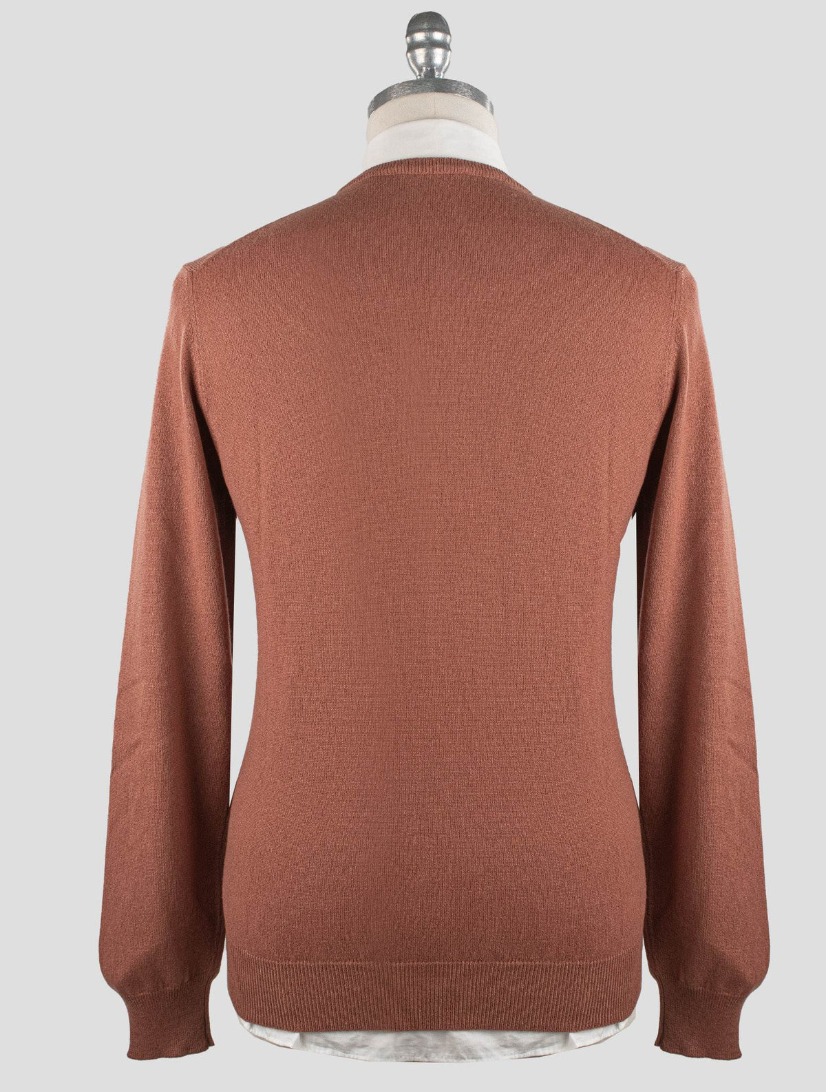 Gran Sasso Brown Cashmere Sweater Crewneck