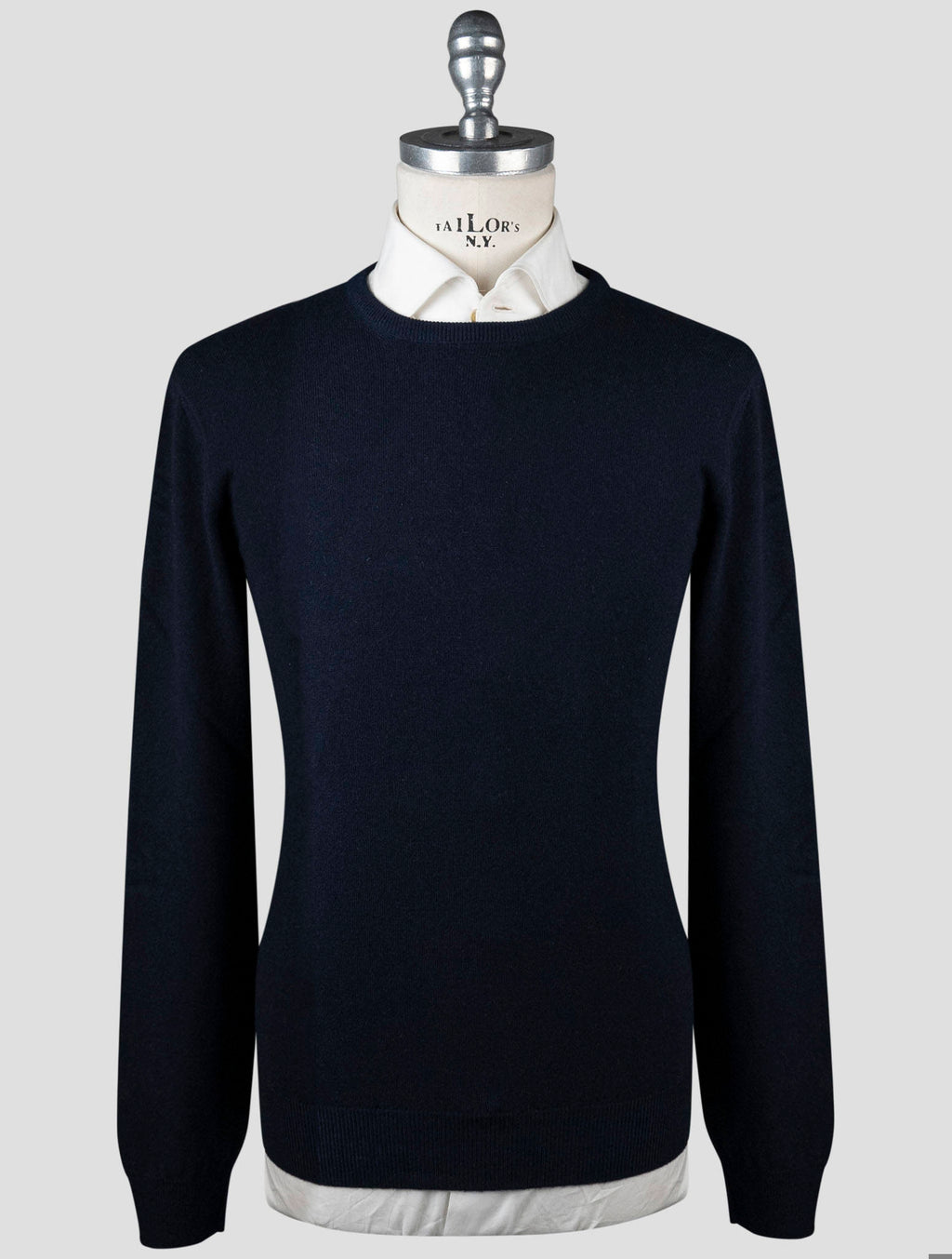 Gran Sasso Gran Sasso Blue Cashmere Sweater Crewneck Blue 000