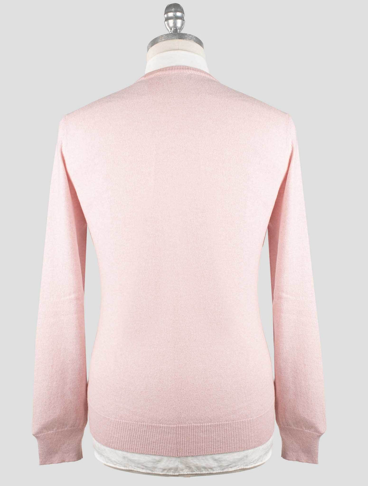 Gran Sasso Pink Cashmere Sweater Crewneck