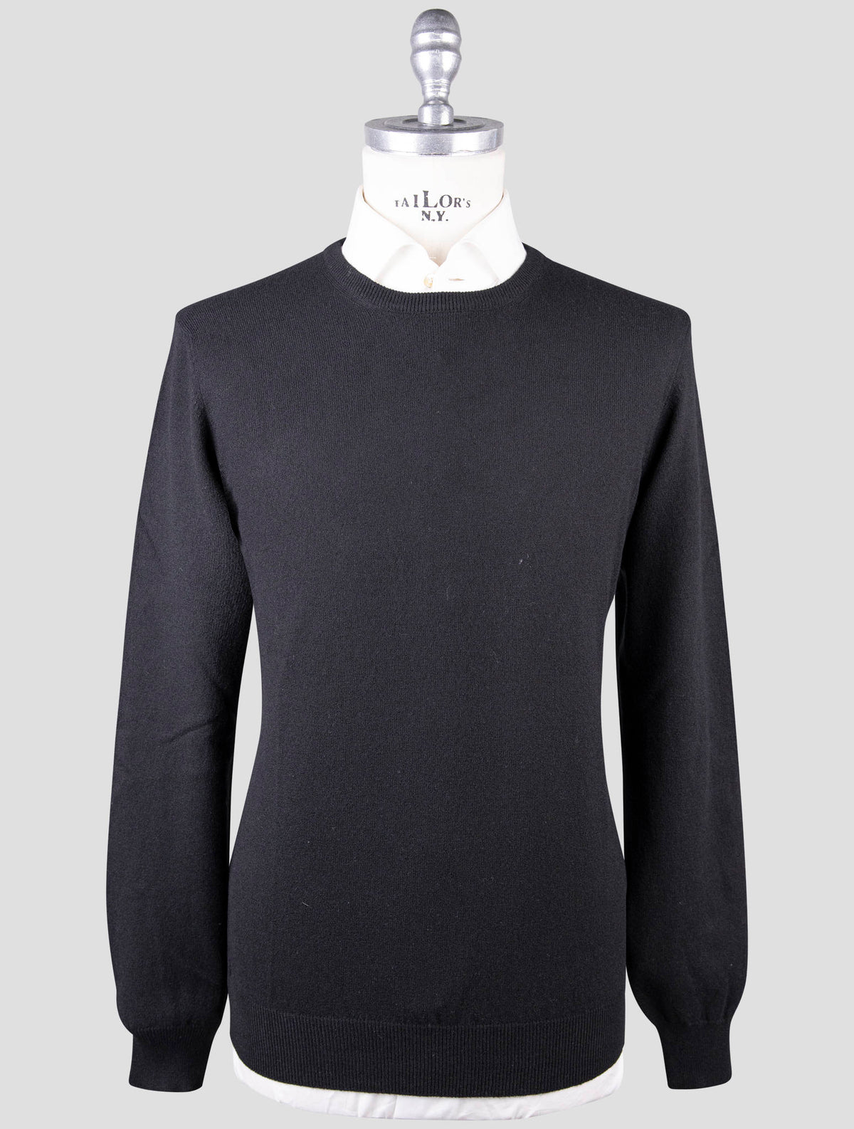 Gran Sasso Gran Sasso Black Cashmere Sweater Crewneck Black 000