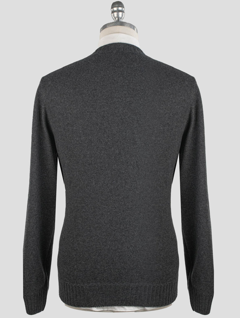 Gran Sasso Gray Cashmere Sweater Crewneck