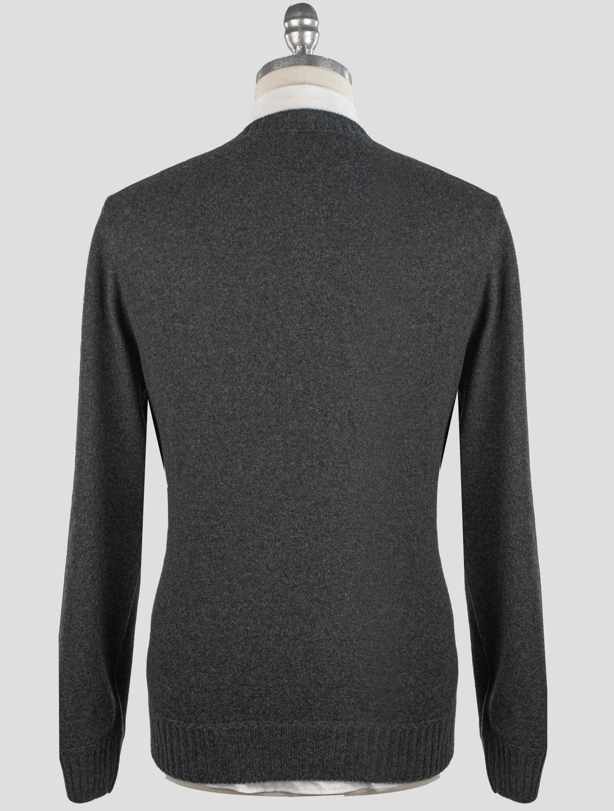 Gran Sasso Gray Cashmere Sweater Crewneck