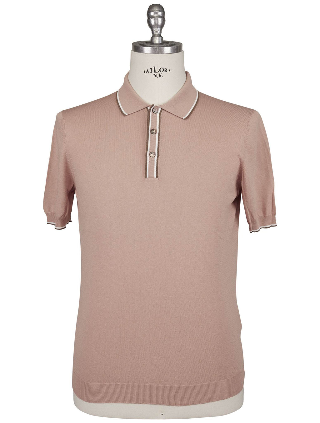 Gran Sasso Gran Sasso Pink Cotton Polo Pink 000