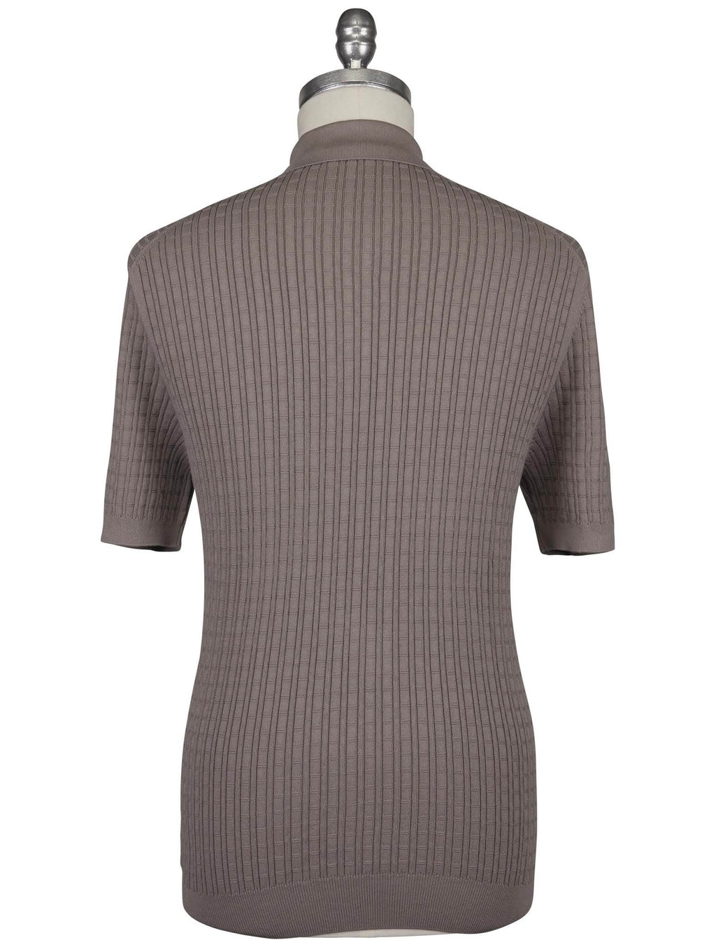 Gran Sasso Gray Cotton Polo