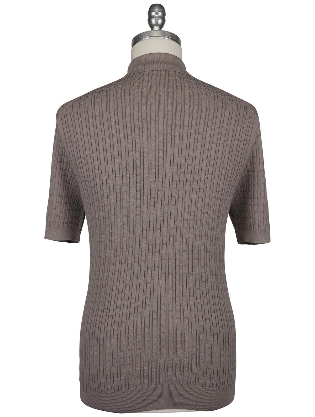 Gran Sasso Gray Cotton Polo