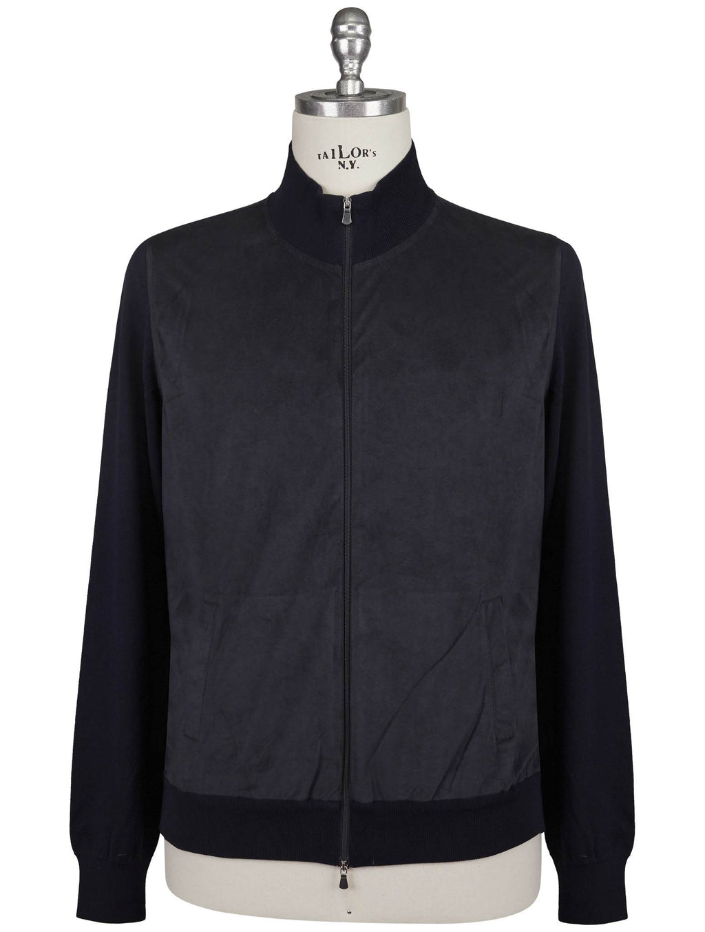 Gran Sasso Gran Sasso Blue Cotton Coat Blue 000