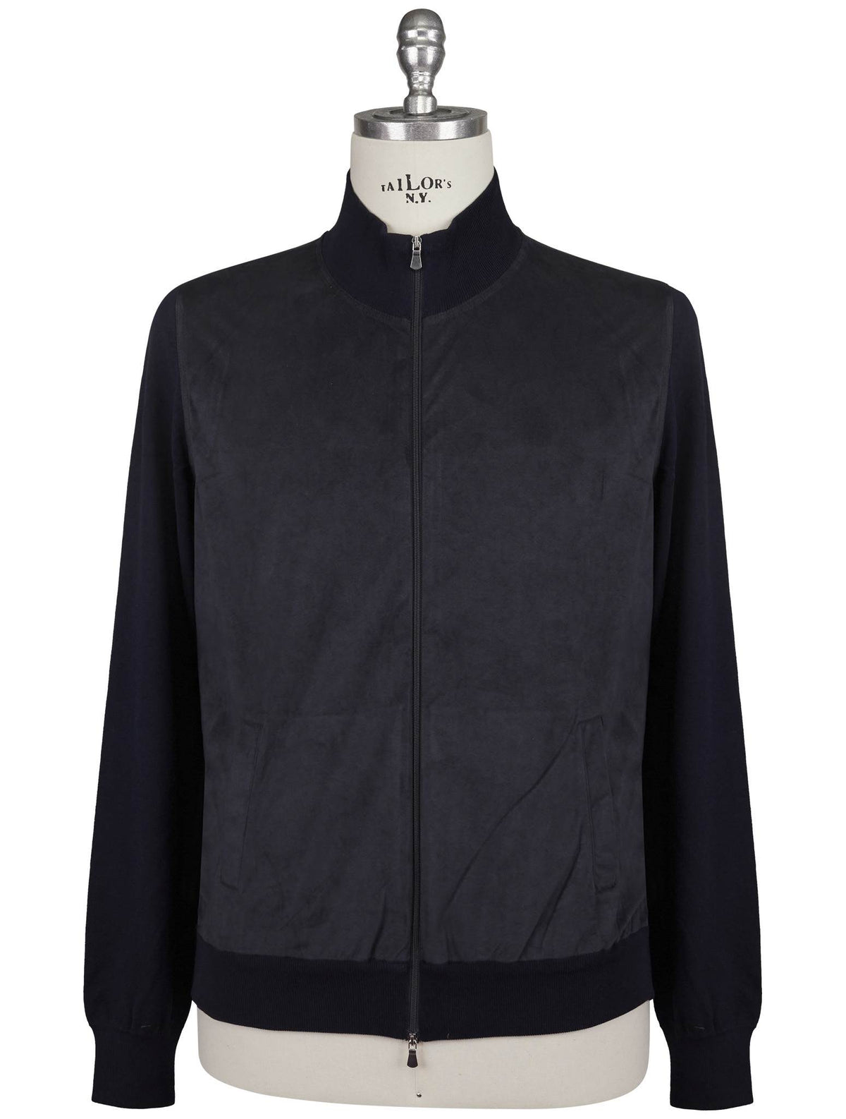 Gran Sasso Gran Sasso Blue Cotton Coat Blue 000