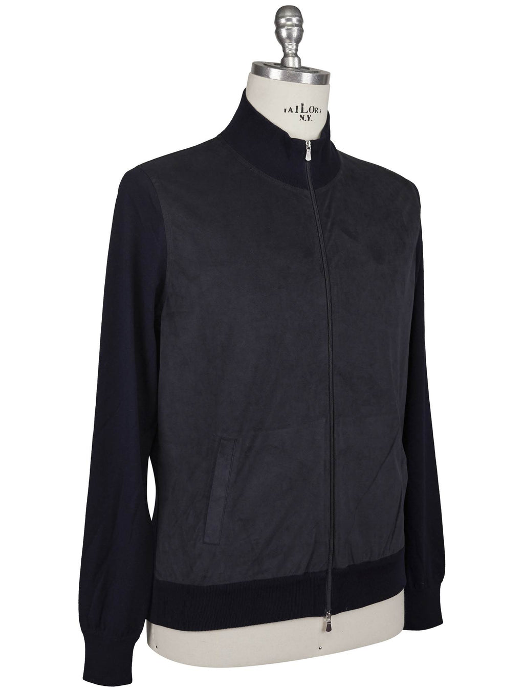 Gran Sasso Gran Sasso Blue Cotton Coat Blue 001