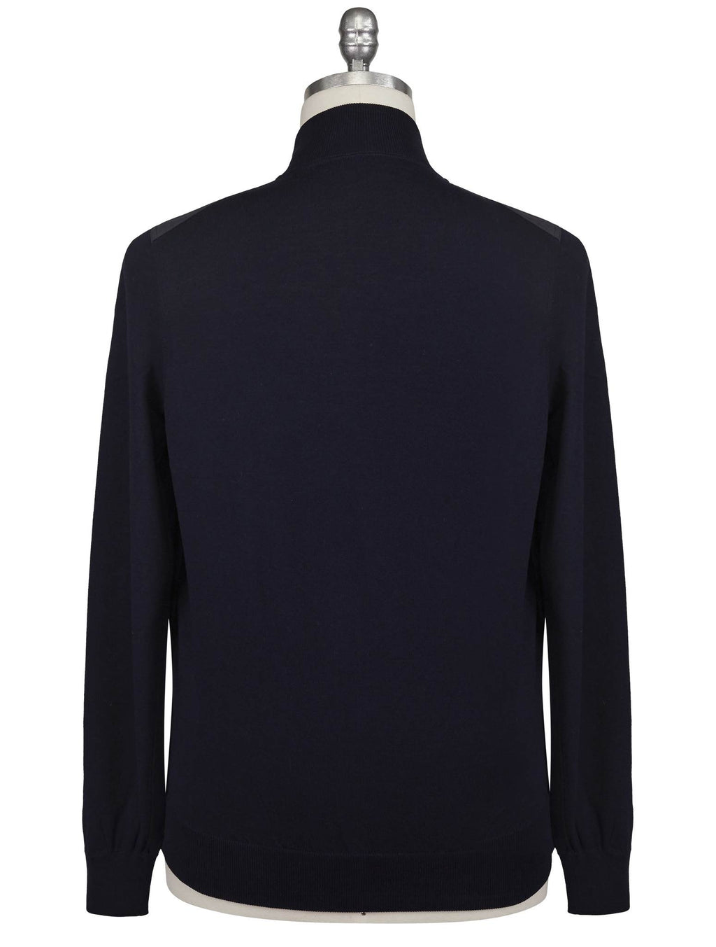 Gran Sasso Blue Cotton Coat