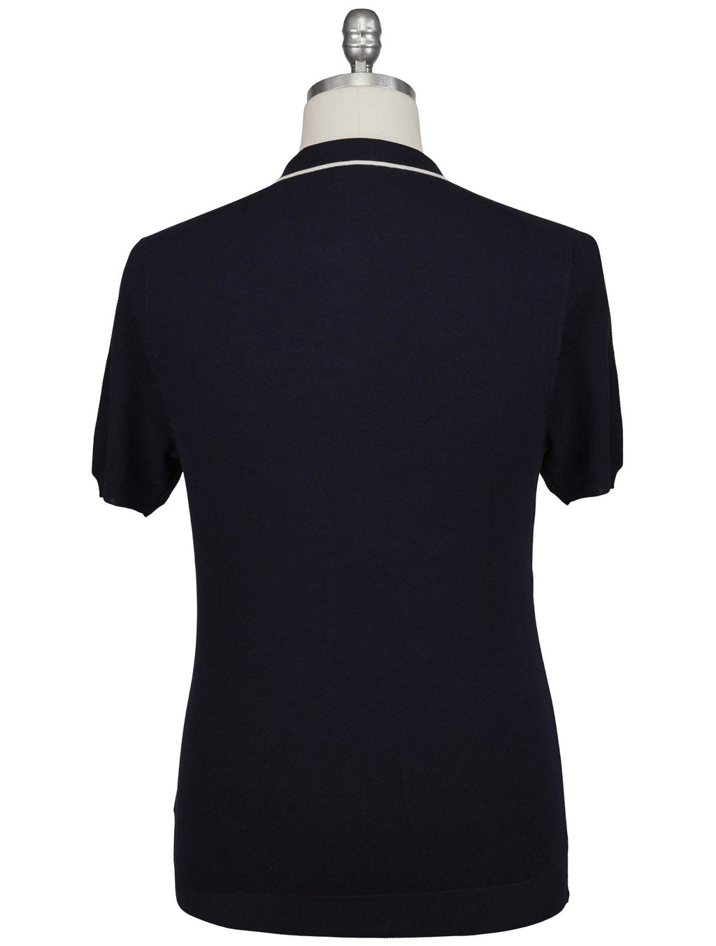 Gran Sasso Blue Cotton Polo