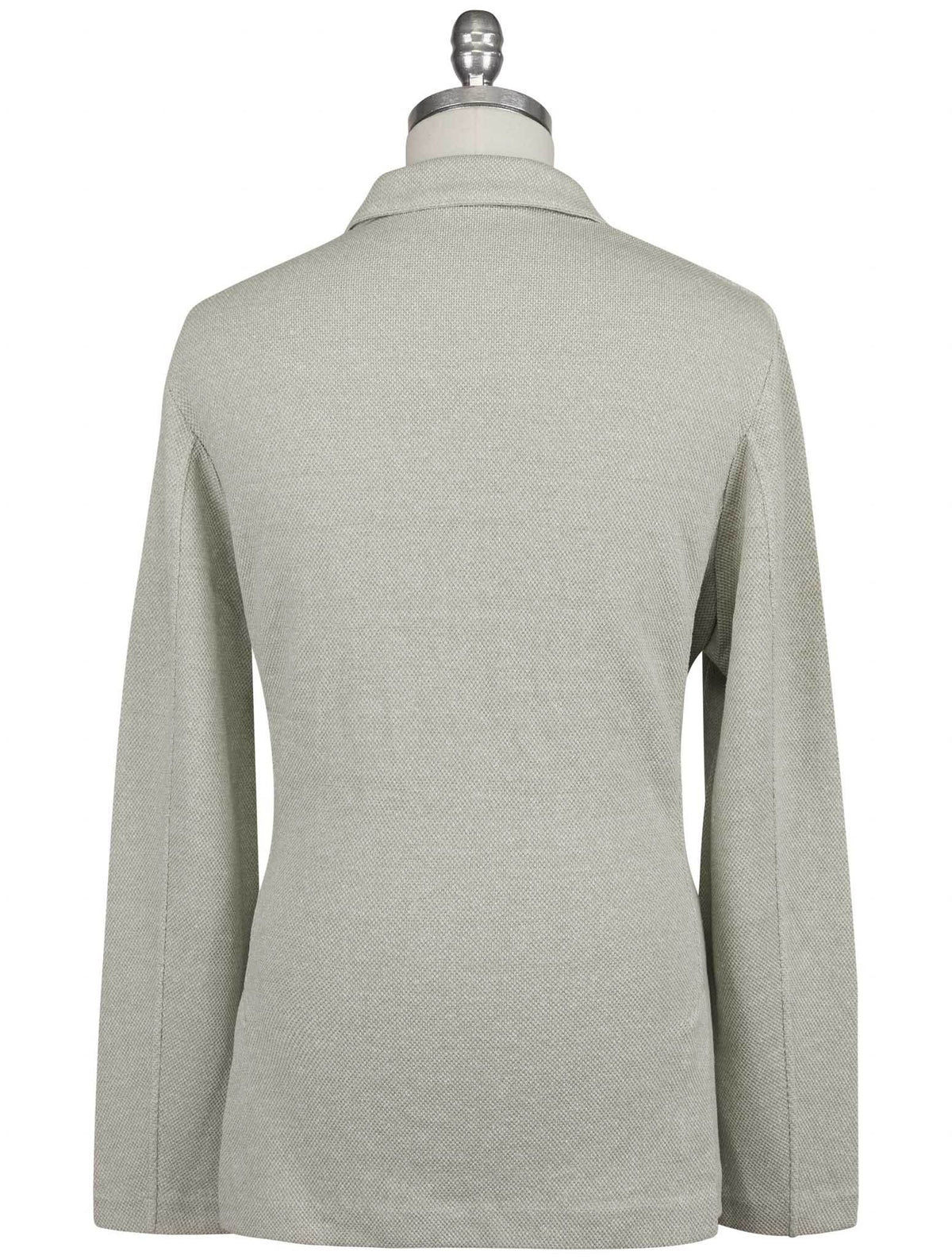 Gran Sasso Green White Cotton Blazer