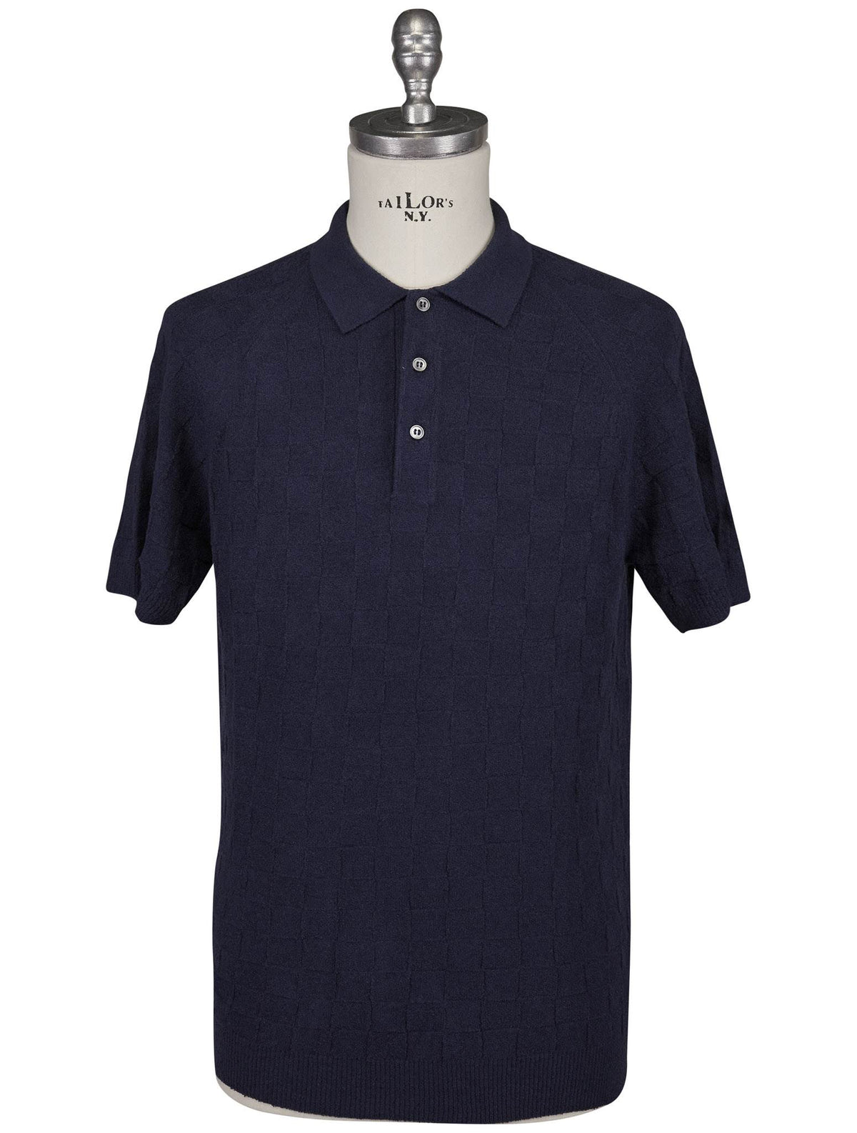 Gran Sasso Gran Sasso Blue Cotton Pa Polo Blue 000