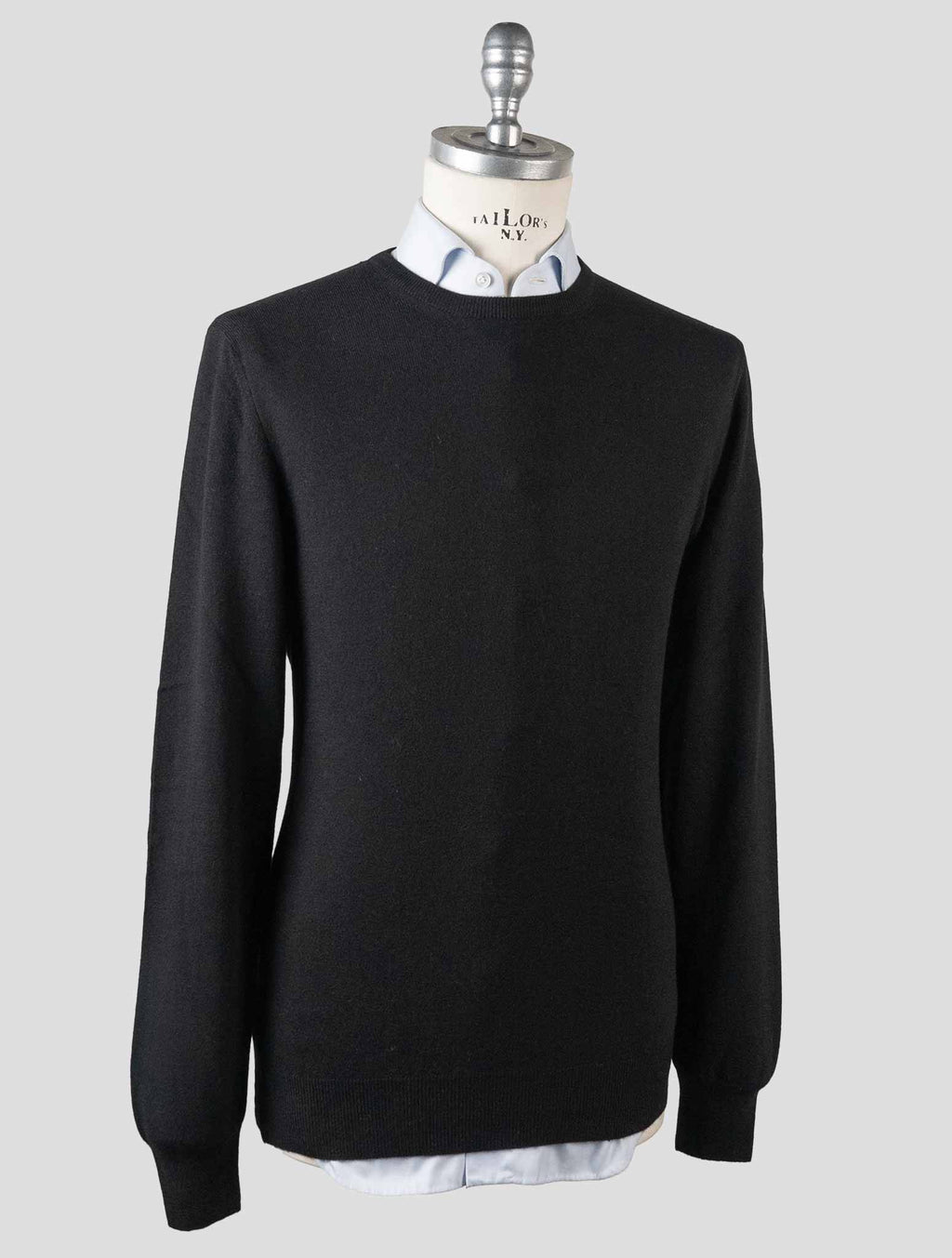 Gran Sasso Gran Sasso Dark Gray Cashmere Sweater Crewneck Dark Gray 001