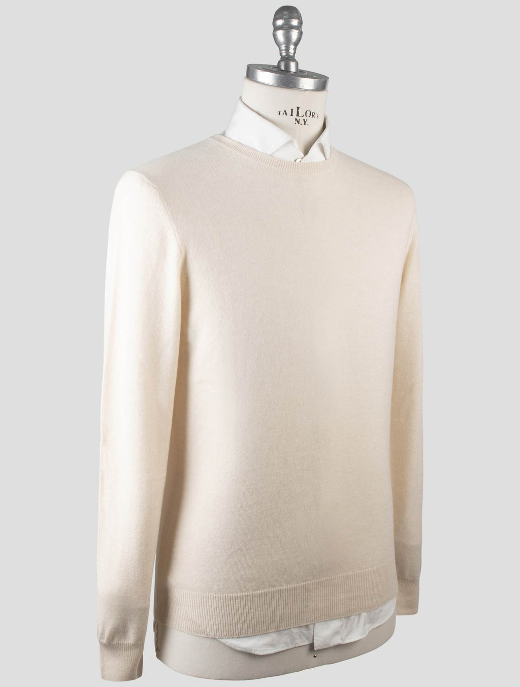 Gran Sasso Gran Sasso Beige Cashmere Sweater Crewneck Beige 001