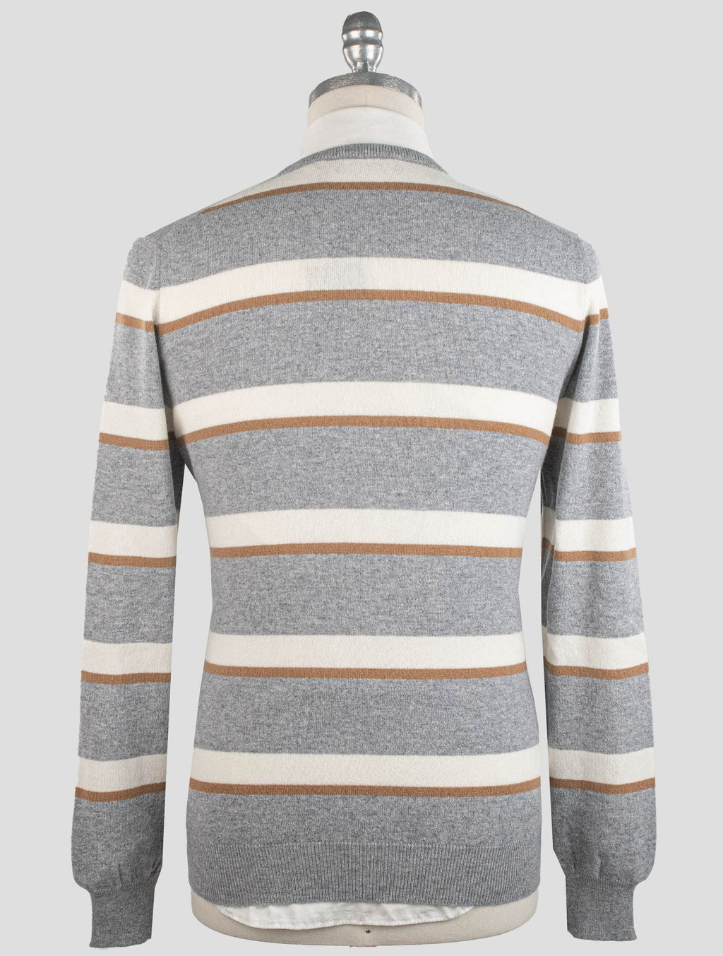 Gran Sasso Multicolor Cashmere Sweater Crewneck