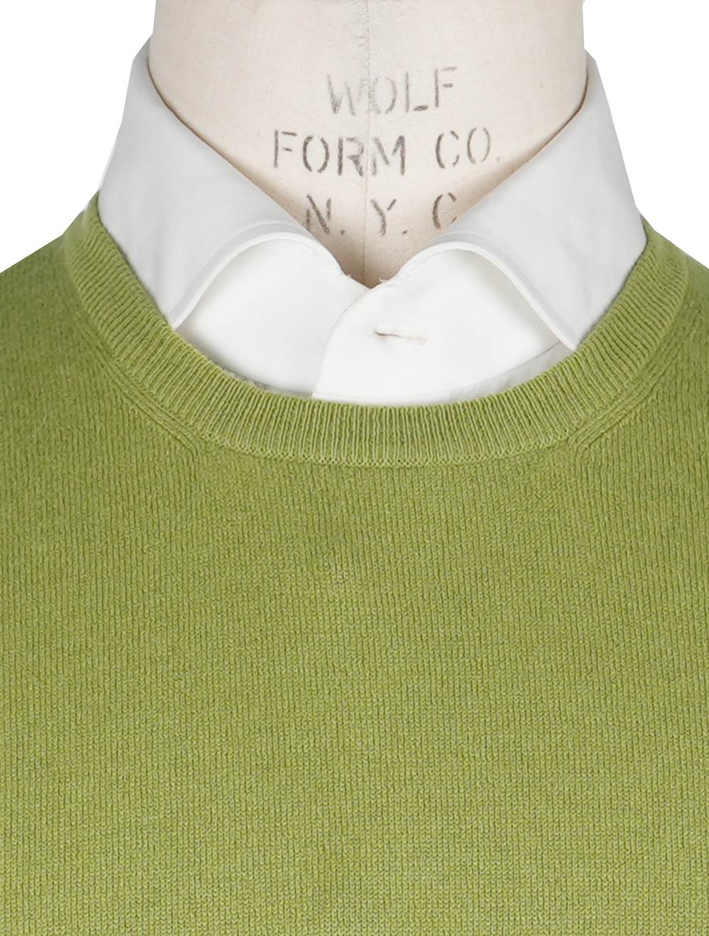 GranSasso Green Cashmere Sweater Crewneck
