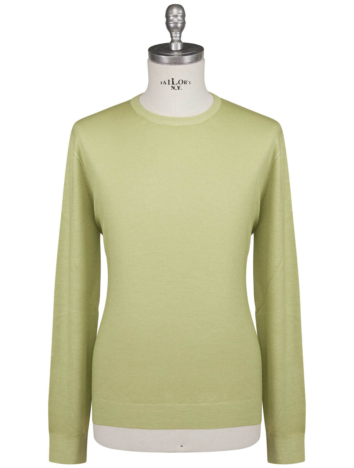 Gran Sasso Gran Sasso Green Virgin Wool Sweater Crewneck Green 000