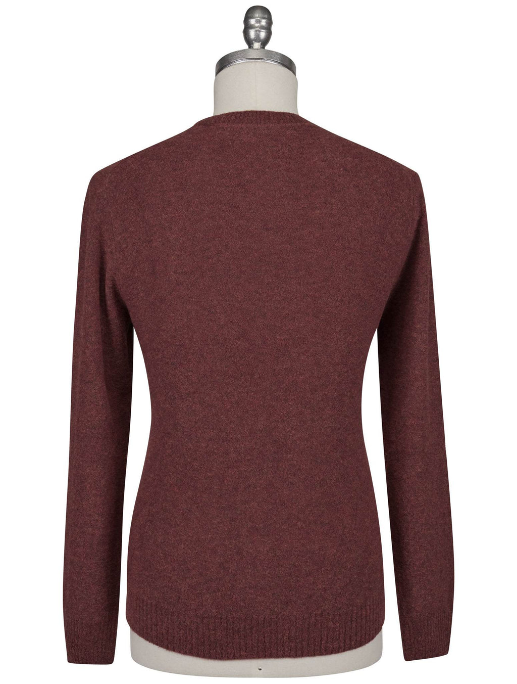 Gran Sasso Red Virgin Wool Pa Sweater Crewneck