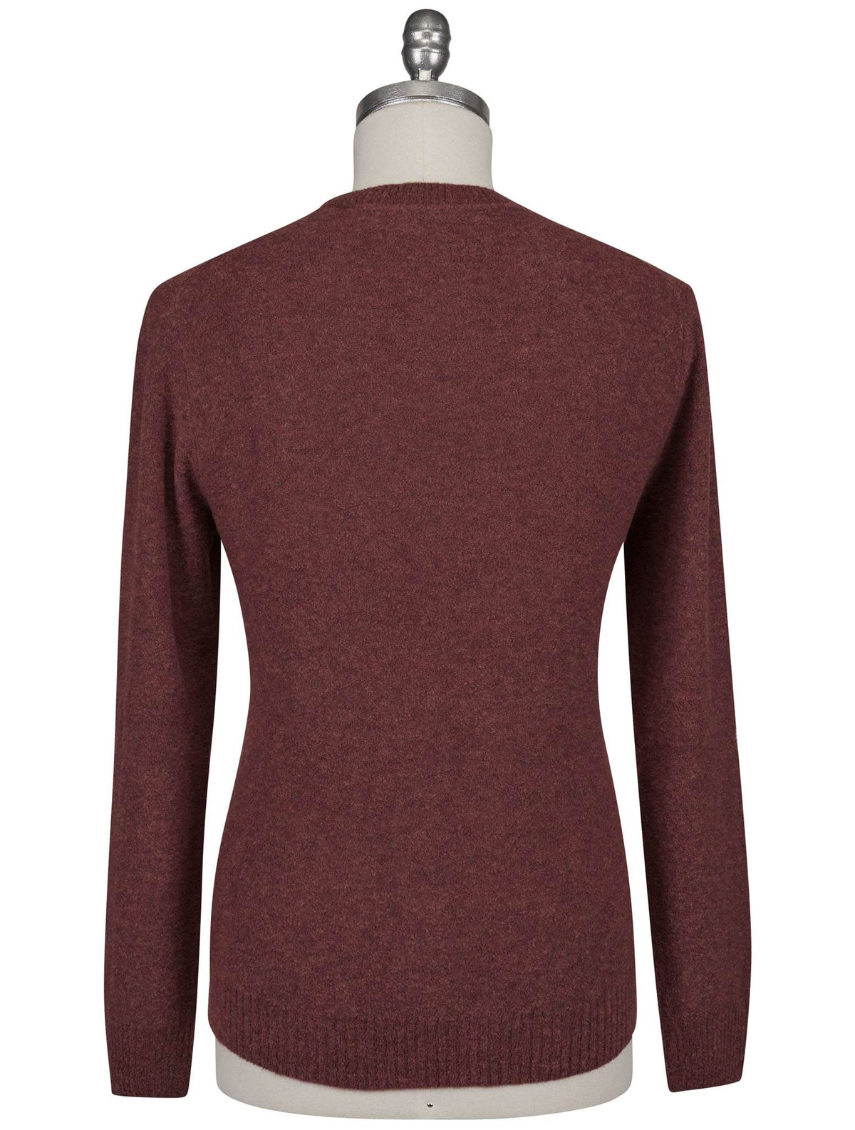 Gran Sasso Red Virgin Wool Pa Sweater Crewneck
