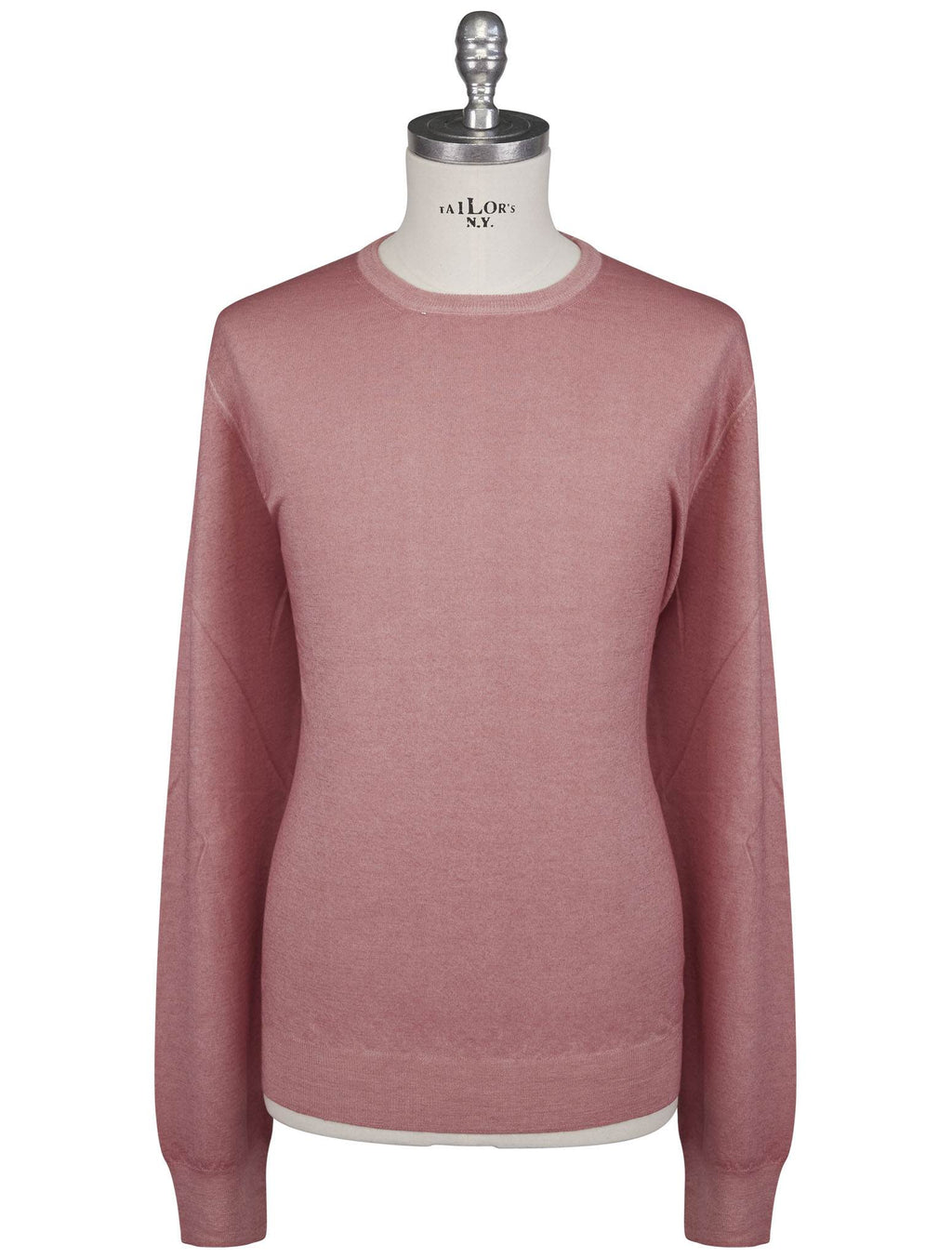 Gran Sasso Gran Sasso Pink Virgin Wool Sweater Crewneck Pink 000