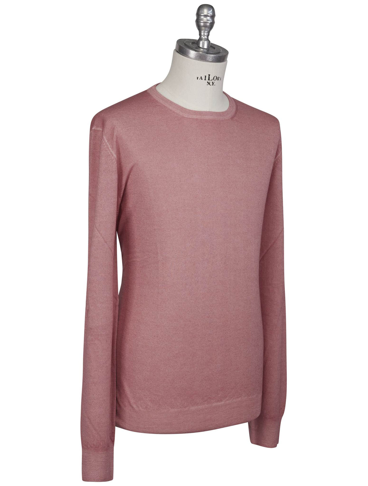 Gran Sasso Gran Sasso Pink Virgin Wool Sweater Crewneck Pink 001