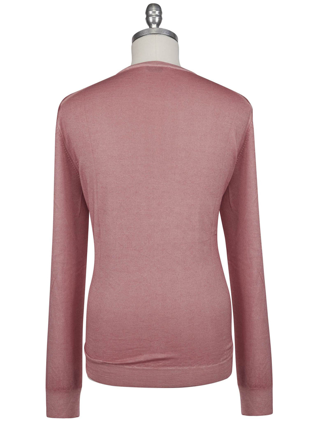 Gran Sasso Pink Virgin Wool Sweater Crewneck