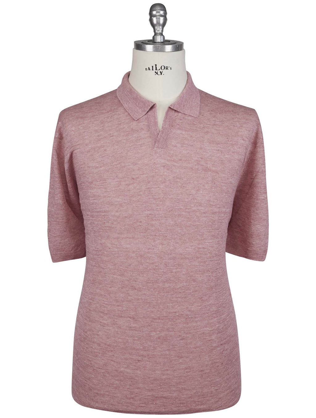 Gran Sasso Gran Sasso Pink Cotton Polo Pink 001
