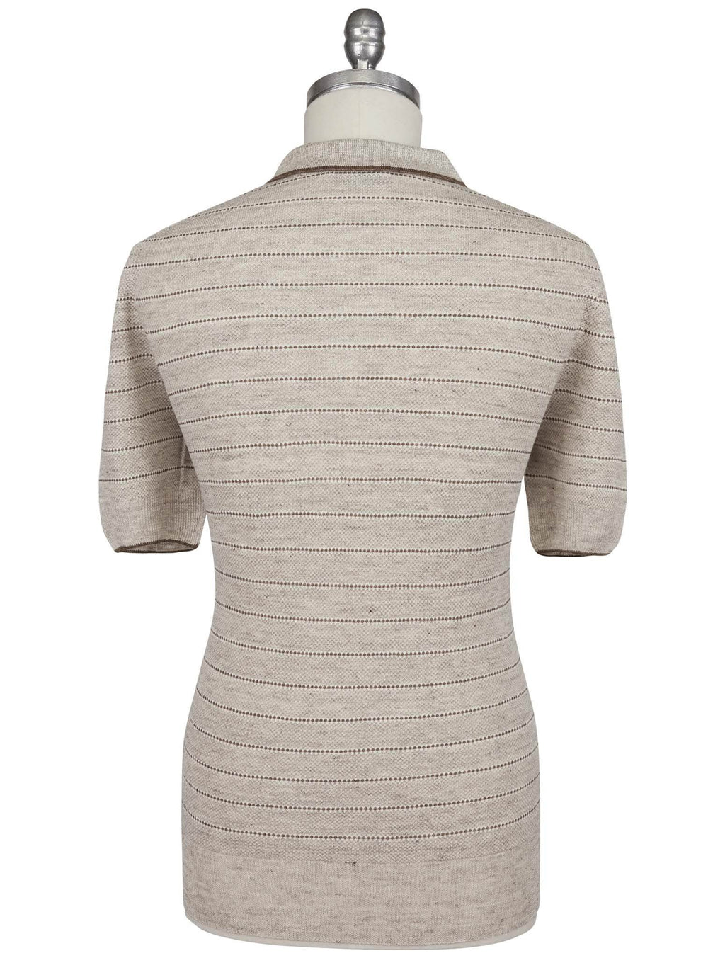Gran Sasso Beige Linen Polo
