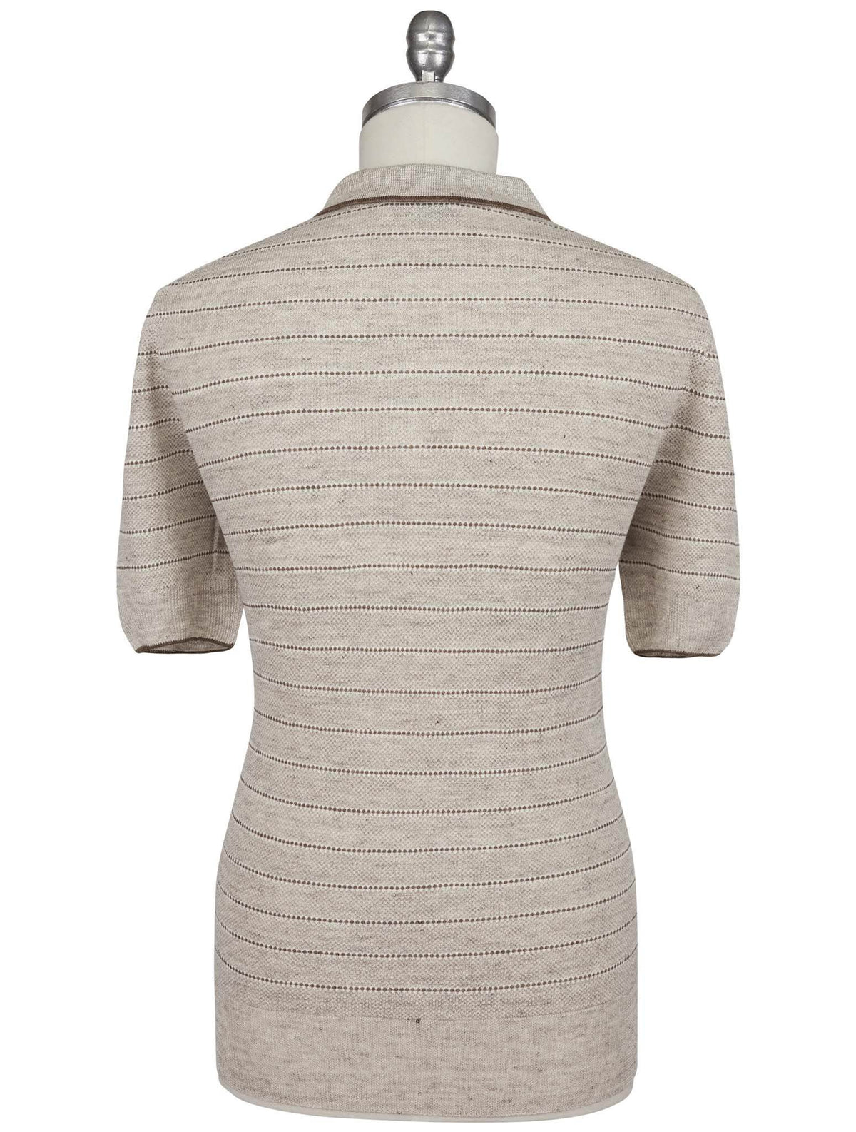 Gran Sasso Beige Linen Polo
