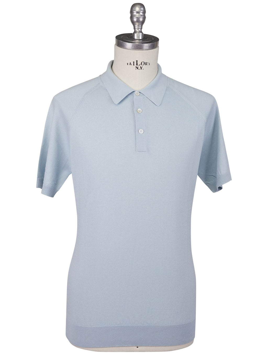 Gran Sasso Light Blue Cotton Polo