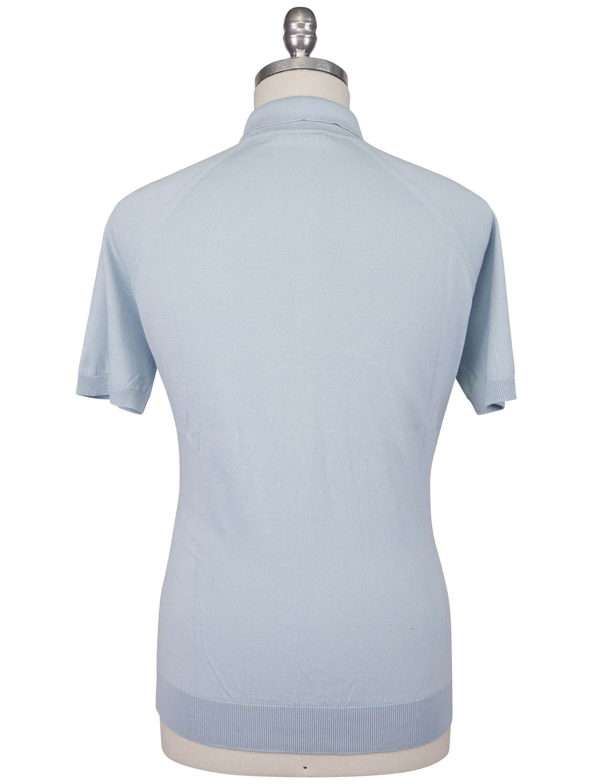 Gran Sasso Light Blue Cotton Polo