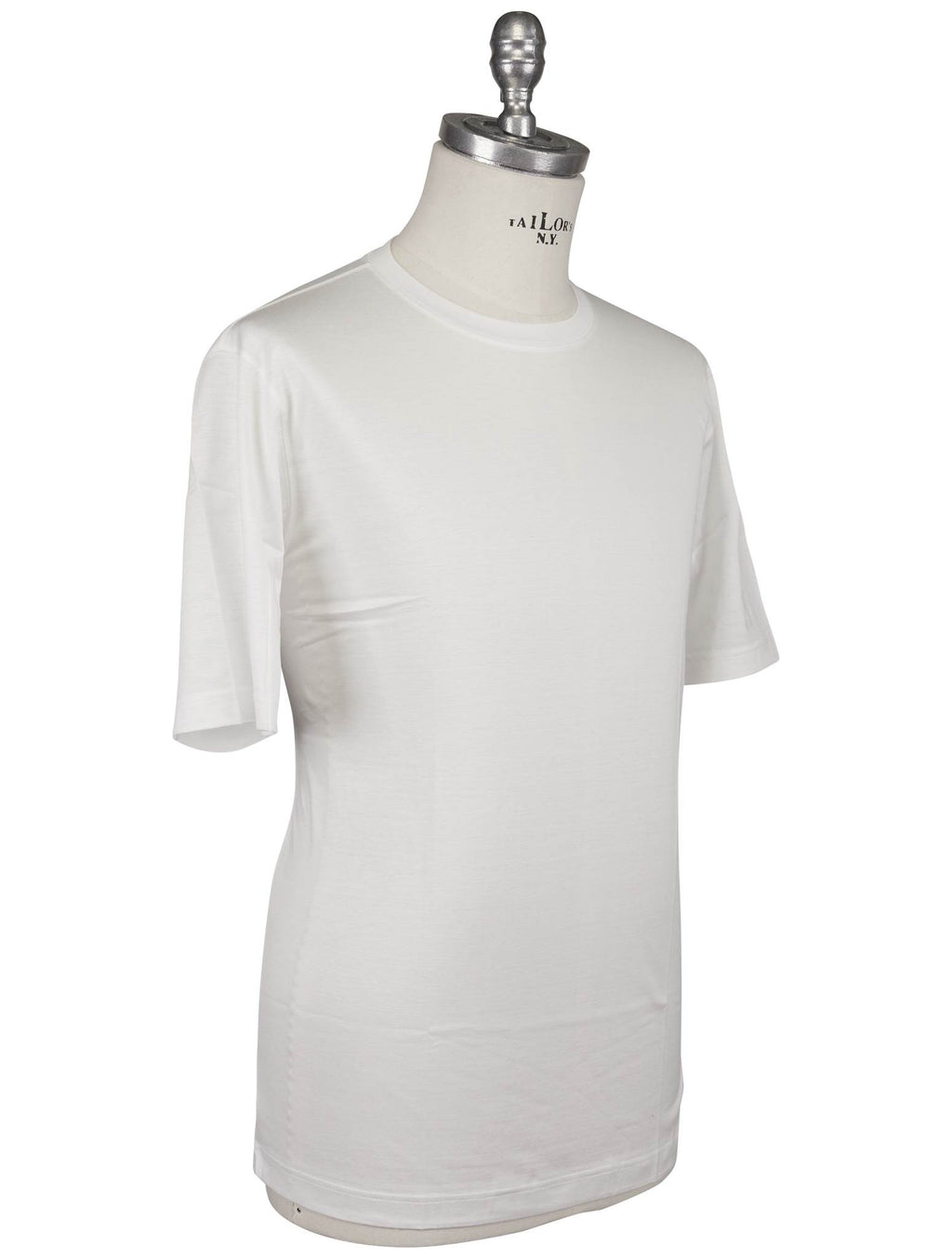 Gran Sasso Gran Sasso White Cotton T-shirt White 001