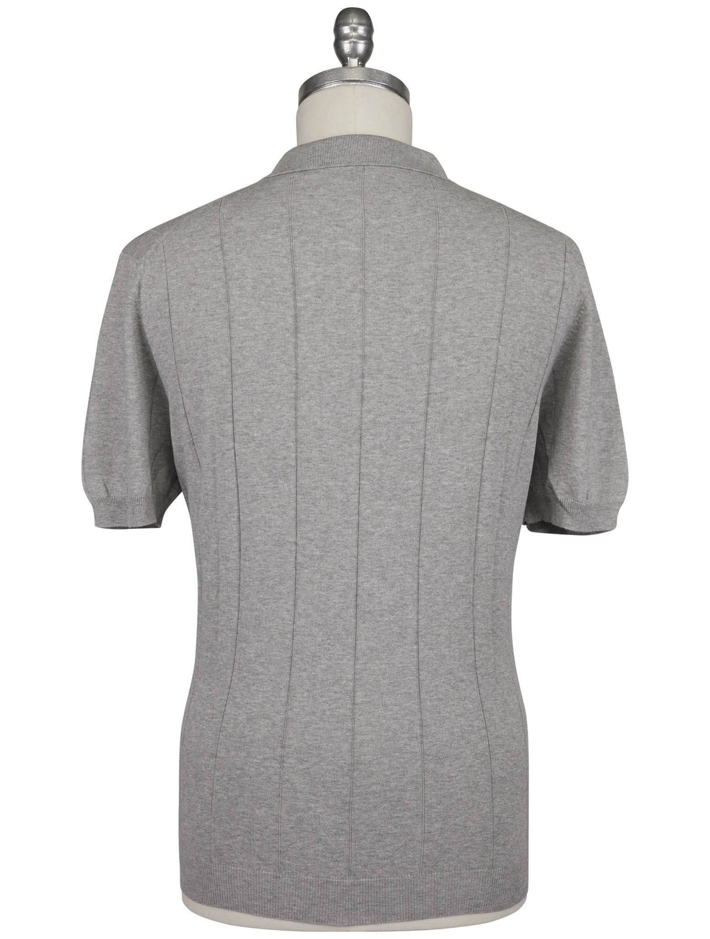 Gran Sasso Gray Cotton Polo