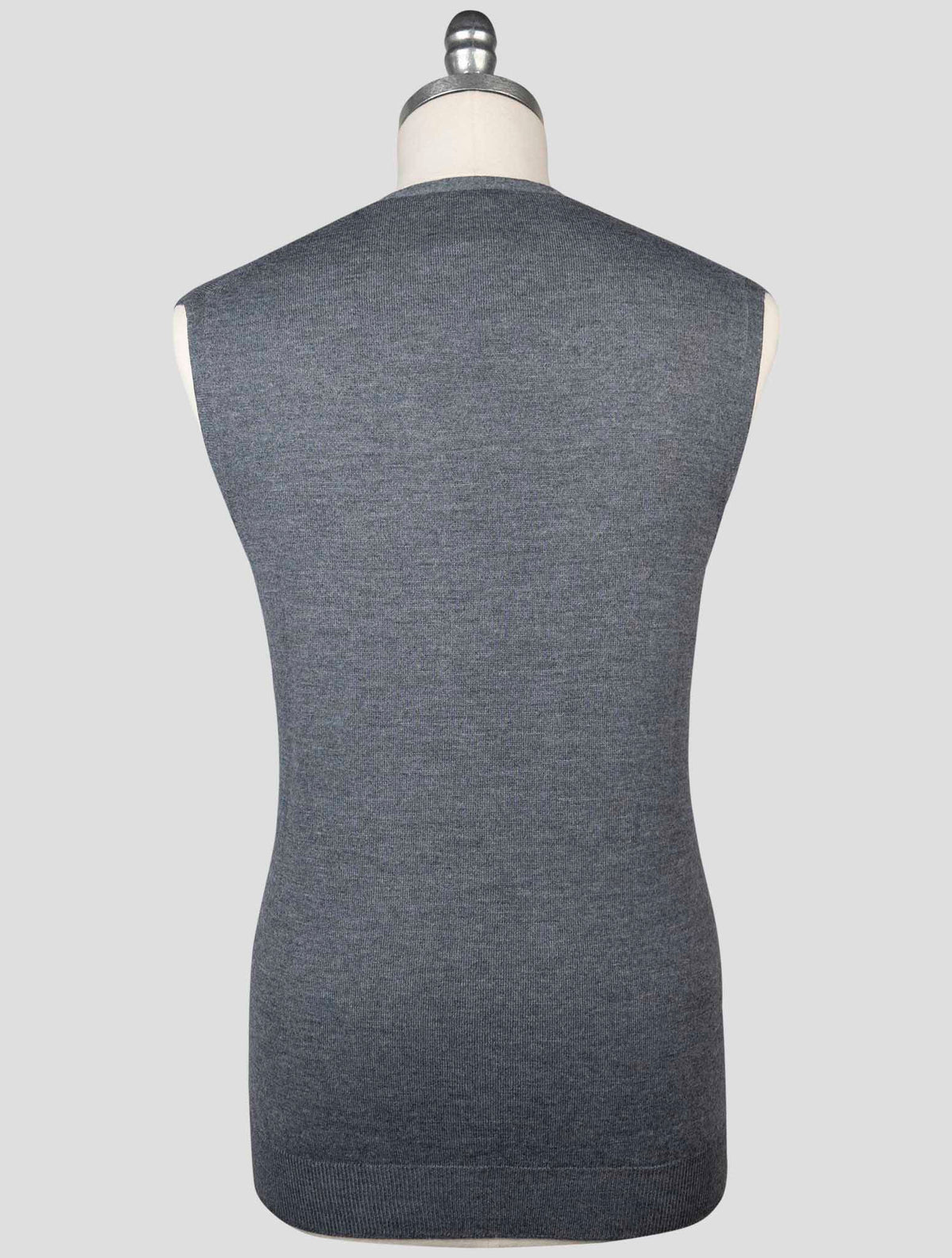 Gran Sasso Gray Virgin Wool Gilet