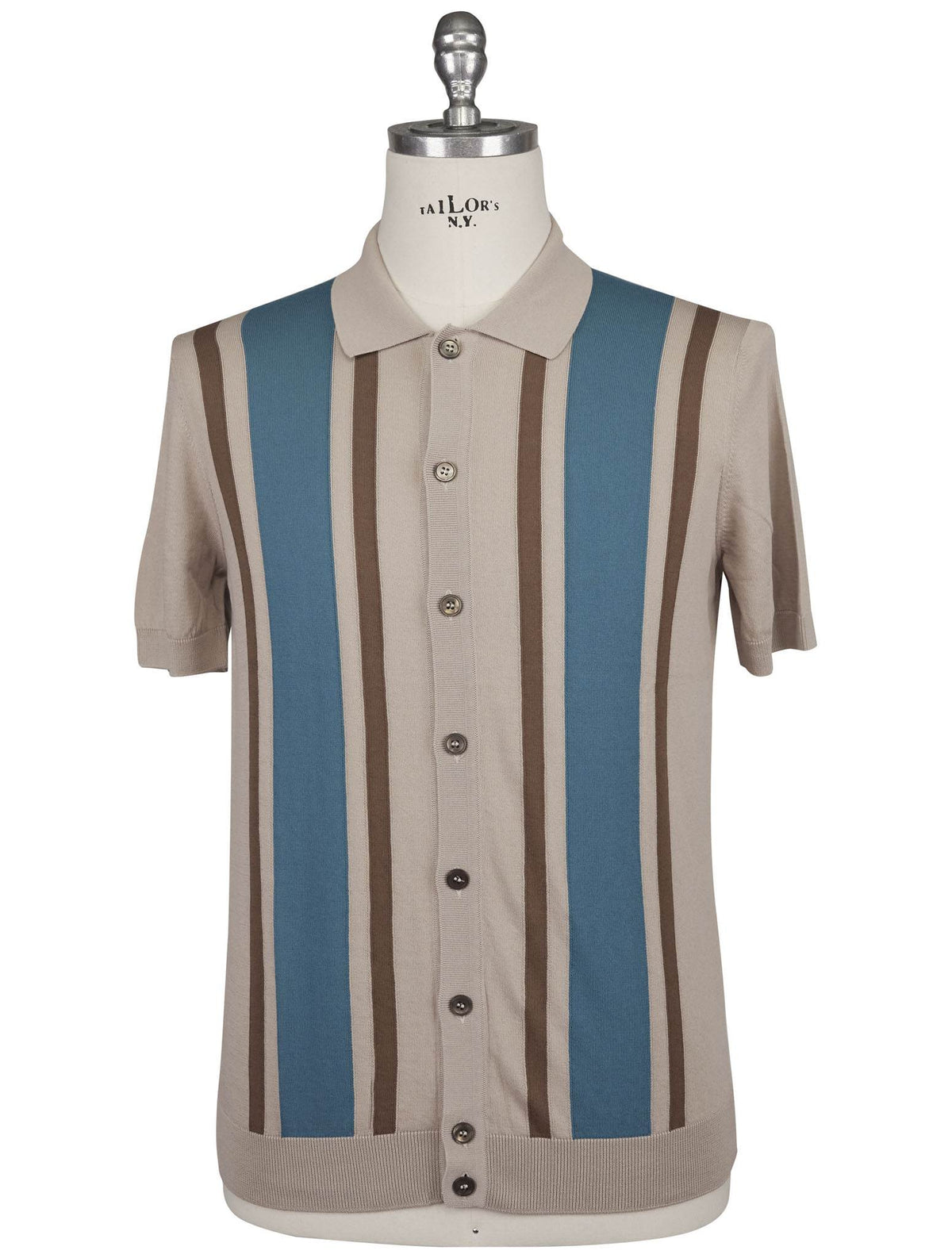 Gran Sasso Multicolor Cotton Shirt