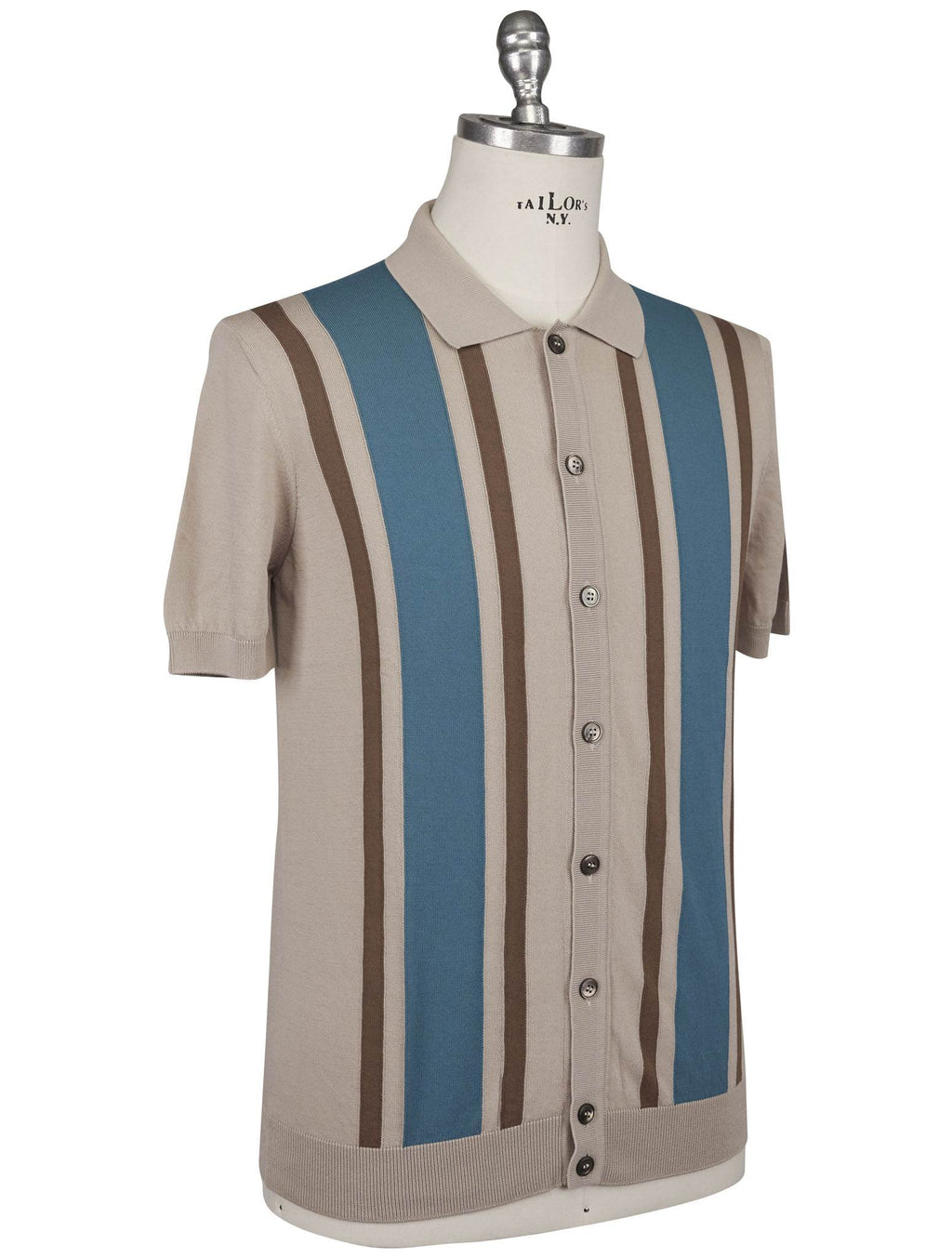 Gran Sasso Gran Sasso Multicolor Cotton Shirt Multicolor 001