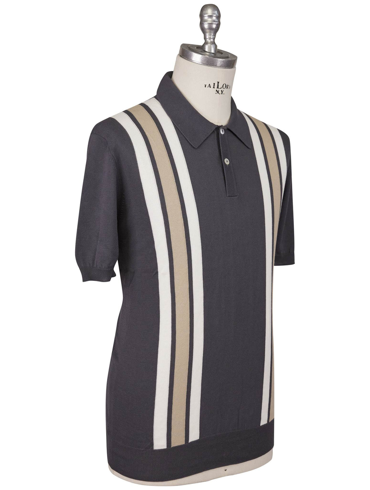 Gran Sasso Gran Sasso Multicolor Cotton Polo Multicolor 001