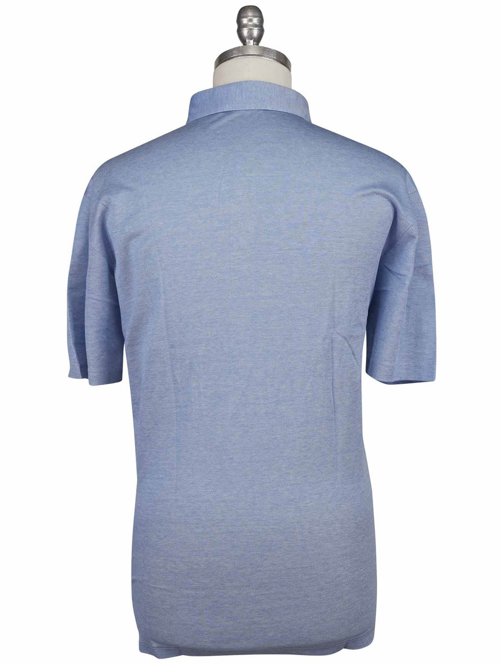 Gran Sasso Blue Cotton Polo