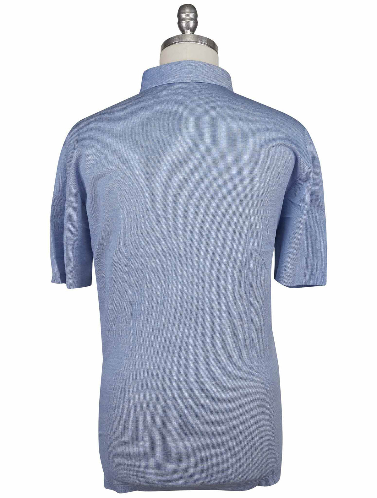 Gran Sasso Blue Cotton Polo