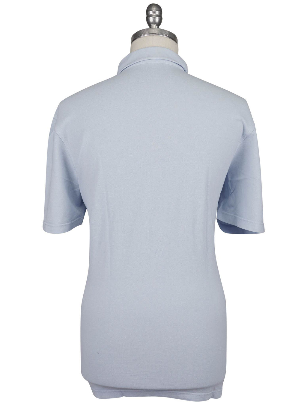 'Gran Sasso Light Blue Cotton Polo