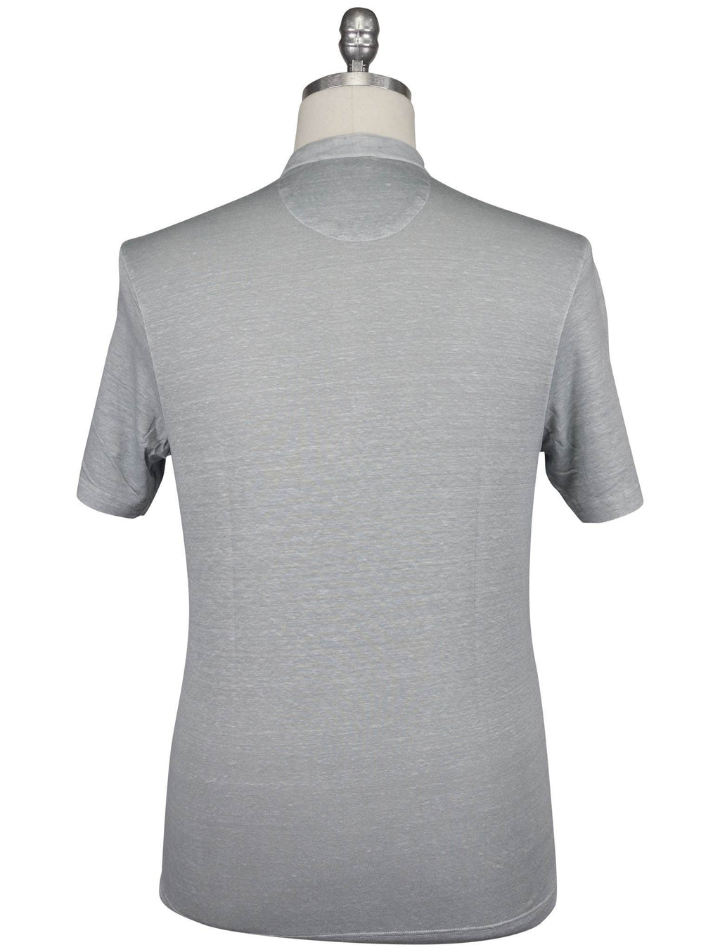 Gran Sasso Green Linen Ea T-Shirt Serafino