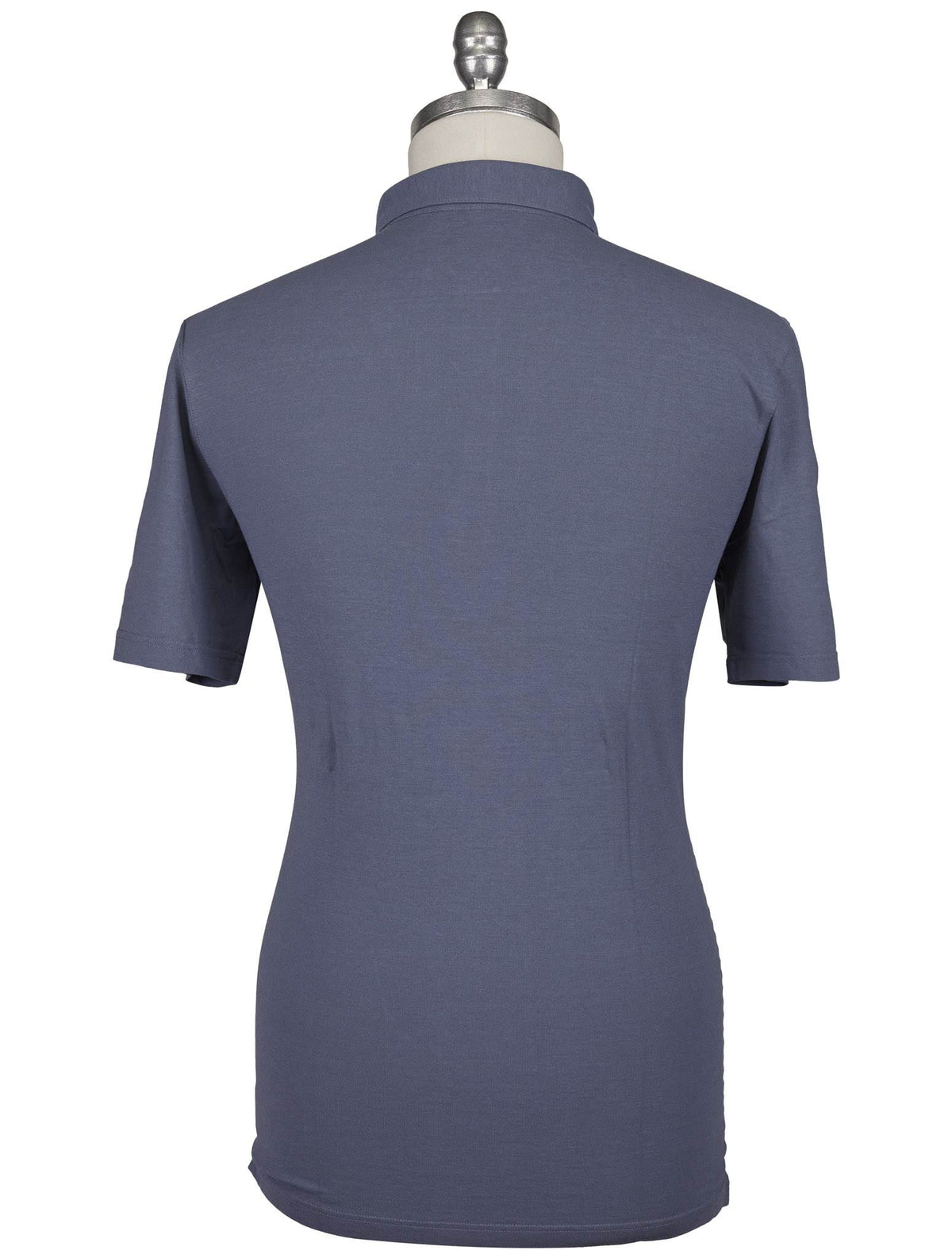 Gran Sasso Blue Cotton Polo