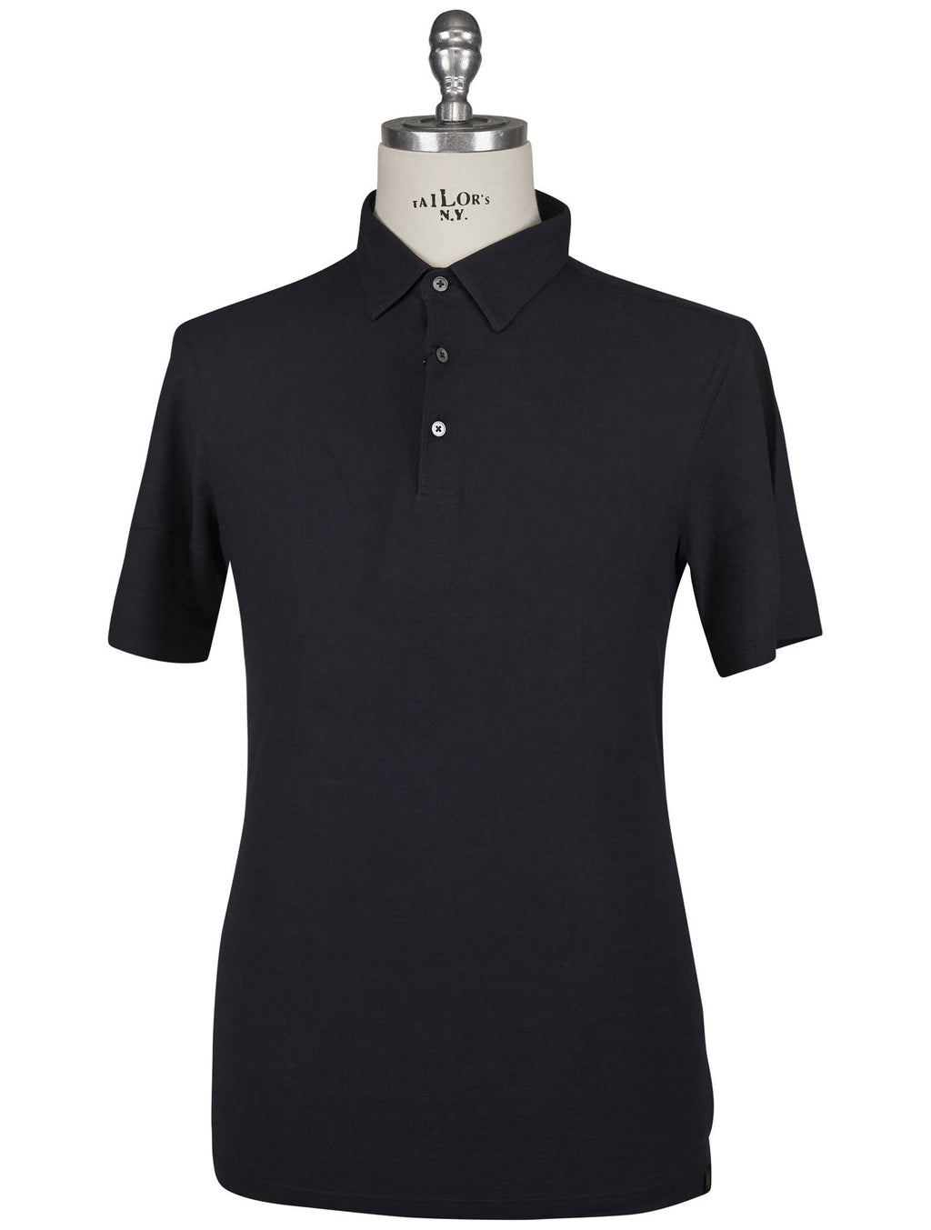 Gran Sasso Blue Cotton Polo