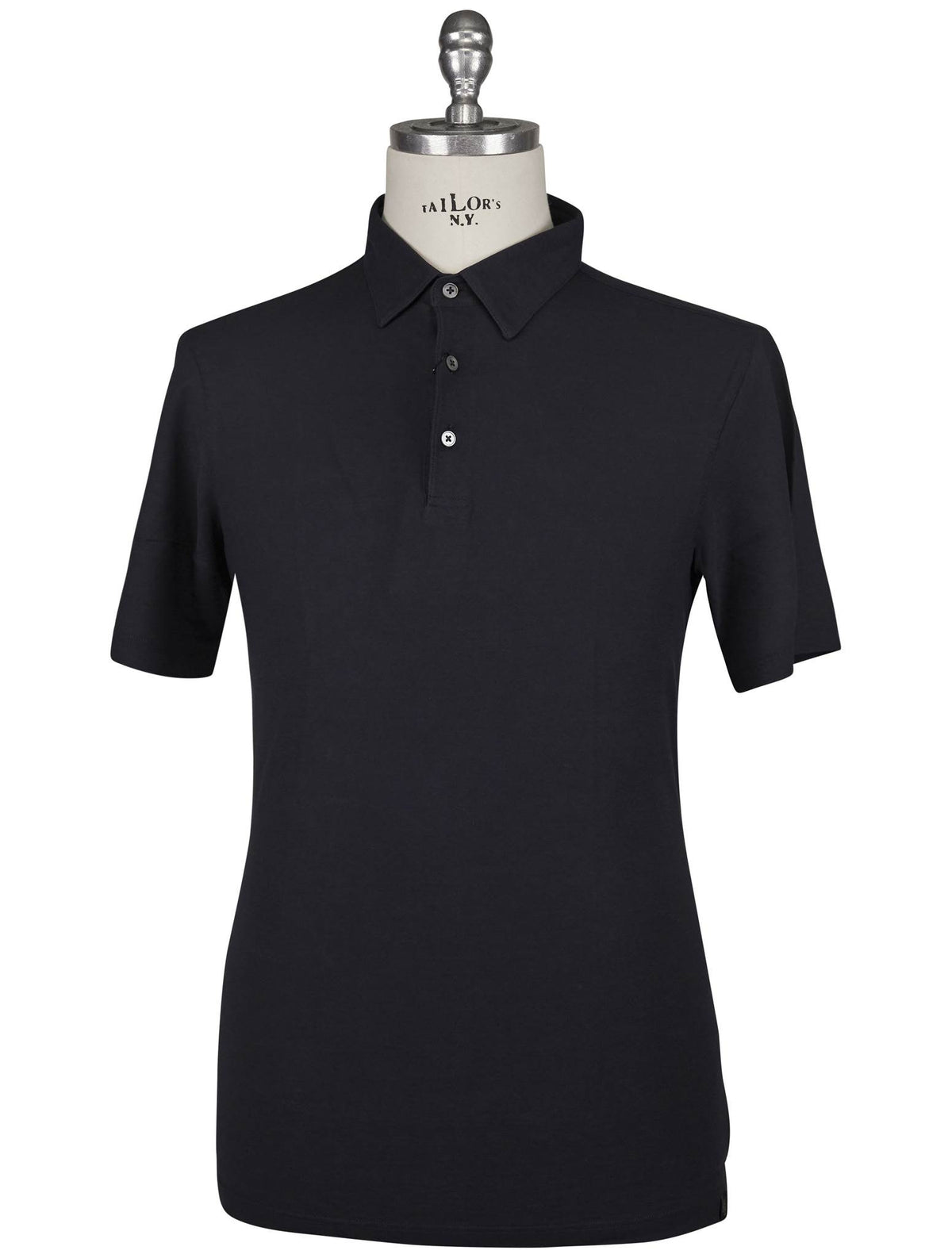 Gran Sasso Blue Cotton Polo