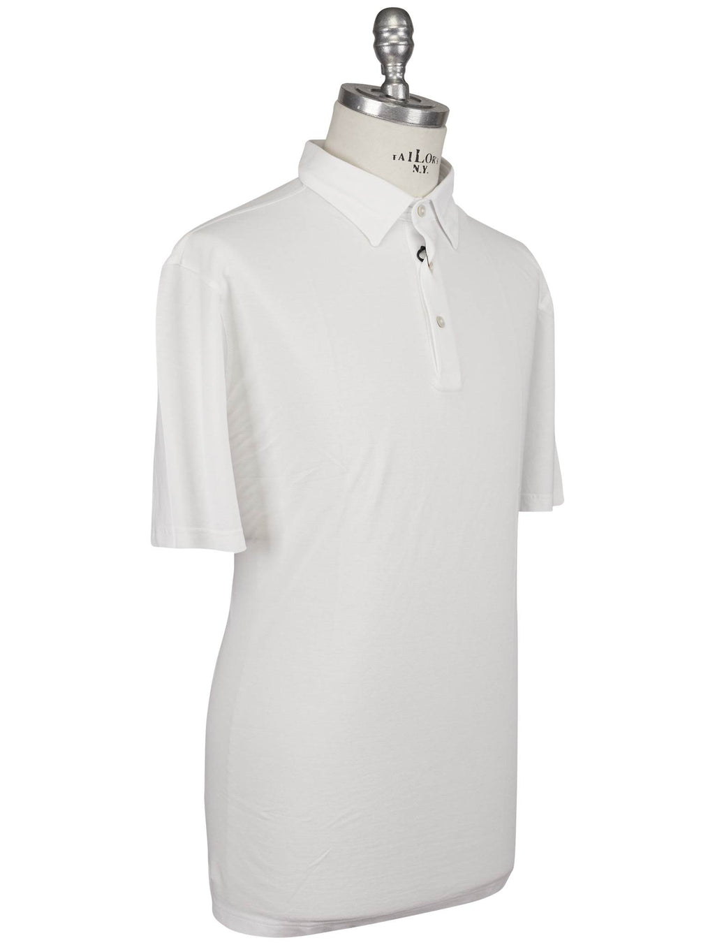 Gran Sasso Gran Sasso White Cotton Polo White 001