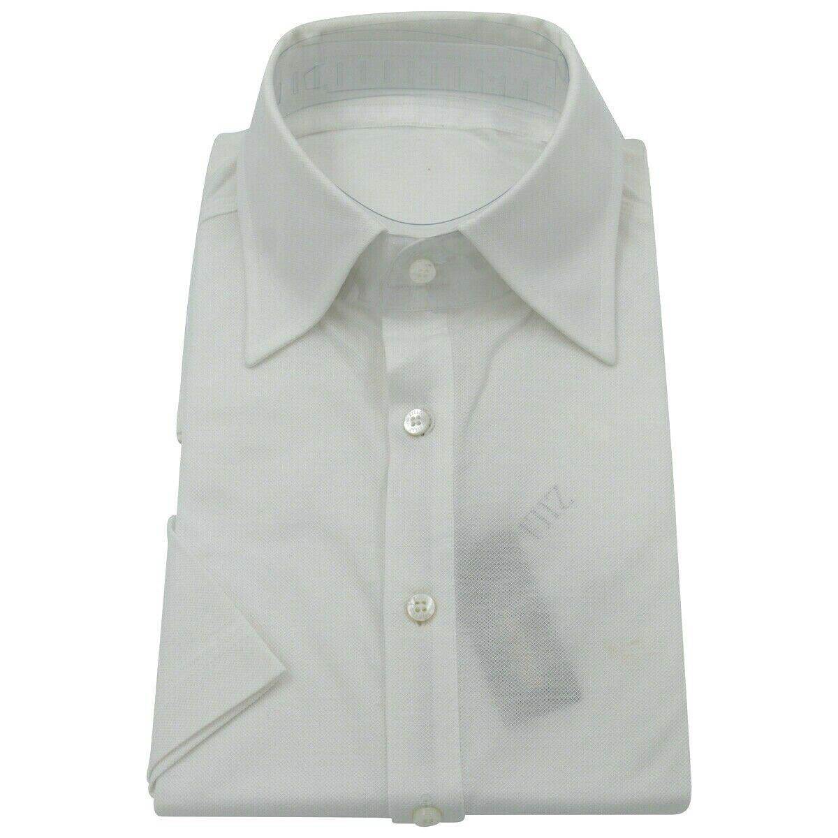 Zilli Zilli White Cotton Polo Shirt Short Sleeve MOD Parigi White 000
